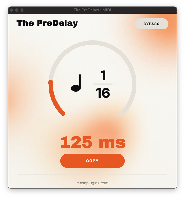 The PreDelay – a BPM‑synced pre‑delay calculator