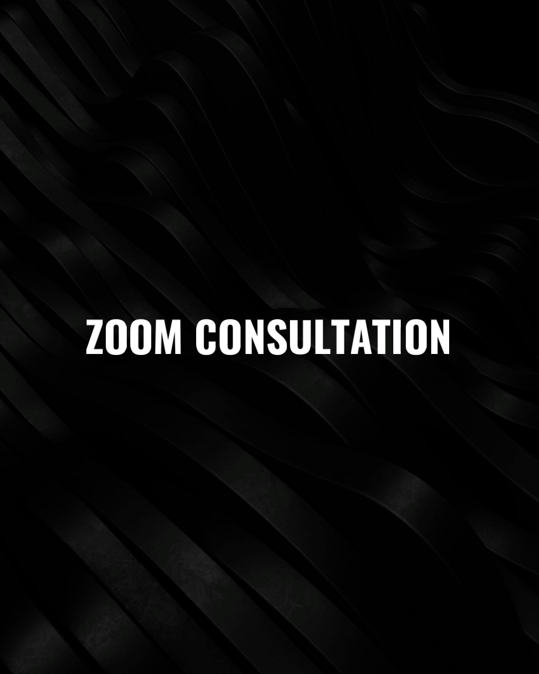 Zoom consultation