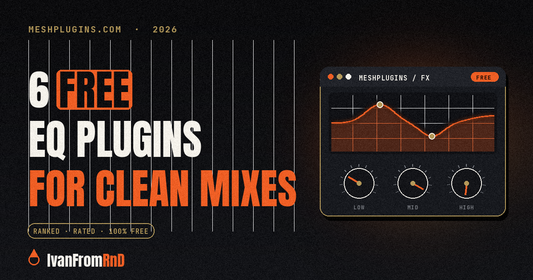 Best free EQ plugins 2026 — IvanFromRnD, Meshplugins.com