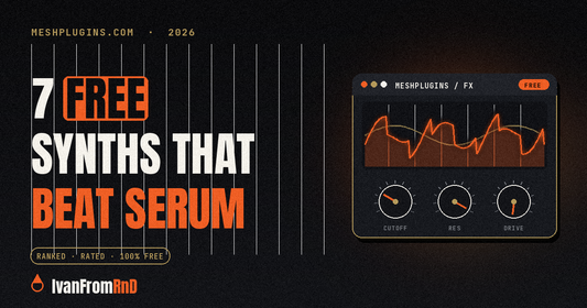 Best free synth VST plugins 2026 — IvanFromRnD, Meshplugins.com