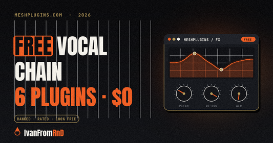 Free vocal chain plugins 2026 — IvanFromRnD, Meshplugins.com