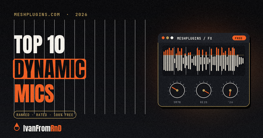 Best dynamic microphones 2026 ranked - Meshplugins.com