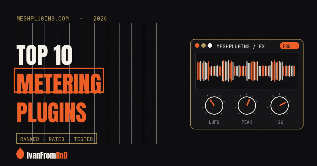 Top 10 metering plugins 2026 cover — Meshplugins
