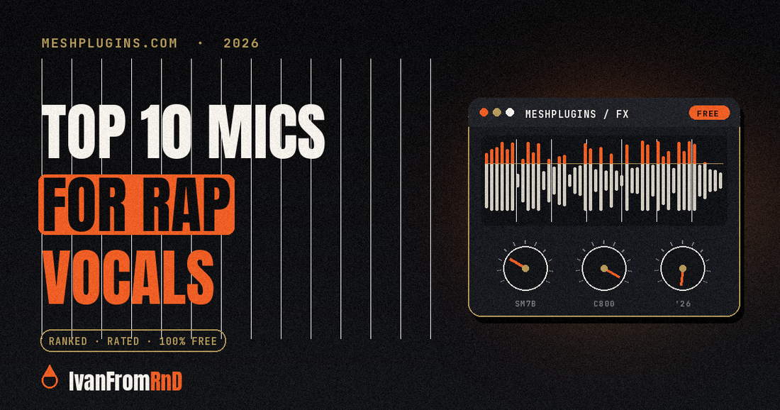 Best microphone for rap vocals 2026 - Meshplugins.com