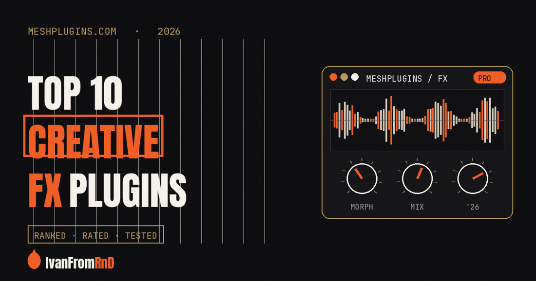 Top 10 multi-effects plugins 2026 cover — Meshplugins