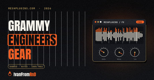 Studio gear used by Grammy-winning engineers 2026 - Meshplugins.com