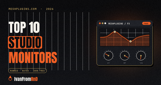 Best studio monitors 2026 ranked - Meshplugins.com