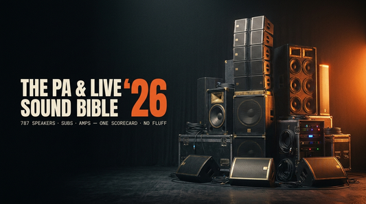 The PA & Live Sound Bible '26 cover