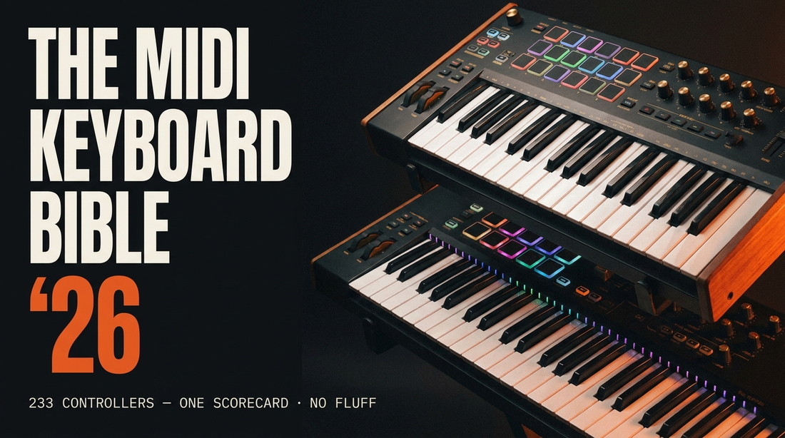 The MIDI Keyboard Bible '26 cover