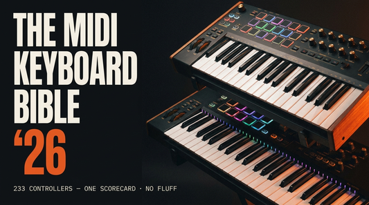 The MIDI Keyboard Bible '26 cover