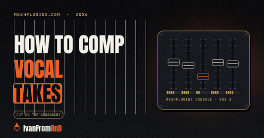 How to comp vocal takes with crossfades on consonants