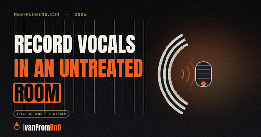 Recording vocals in an untreated room with reflection control