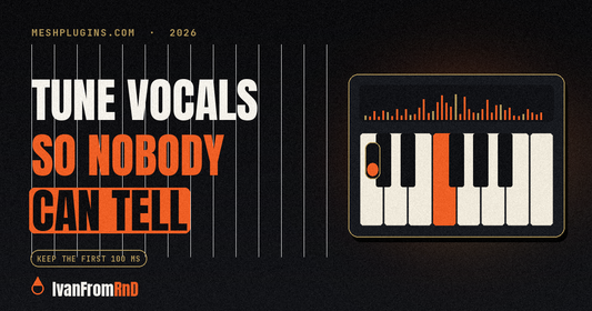 Natural vocal tuning that does not sound robotic