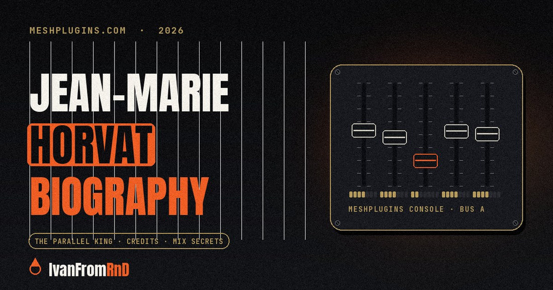 Jean-Marie Horvat biography: Grammy-winning mix engineer known as The Parallel King