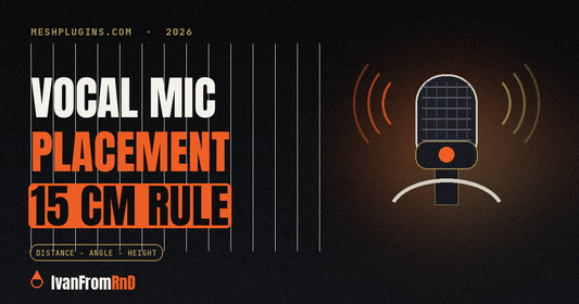 Vocal mic placement distance angle and height guide