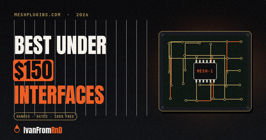Best audio interfaces under 150 dollars 2026 - Meshplugins.com