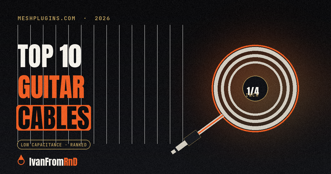 Best instrument cables 2026 - Meshplugins.com