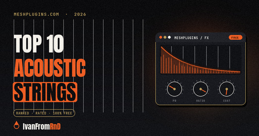 Best acoustic guitar strings 2026 - Meshplugins.com