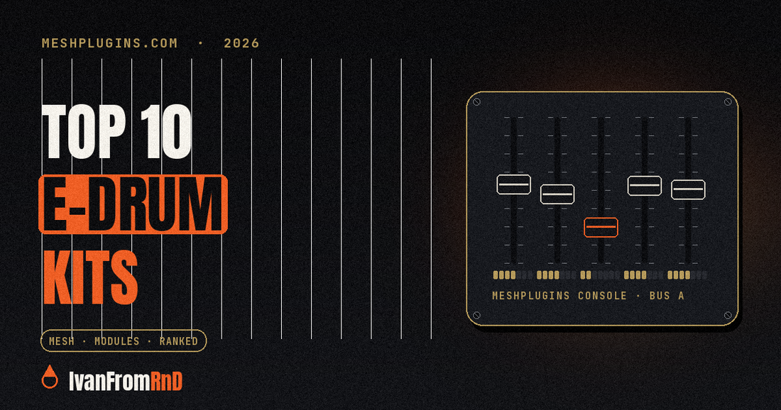 Best electronic drum sets 2026 - Meshplugins.com
