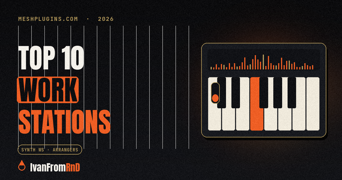 Best keyboard workstations 2026 - Meshplugins.com