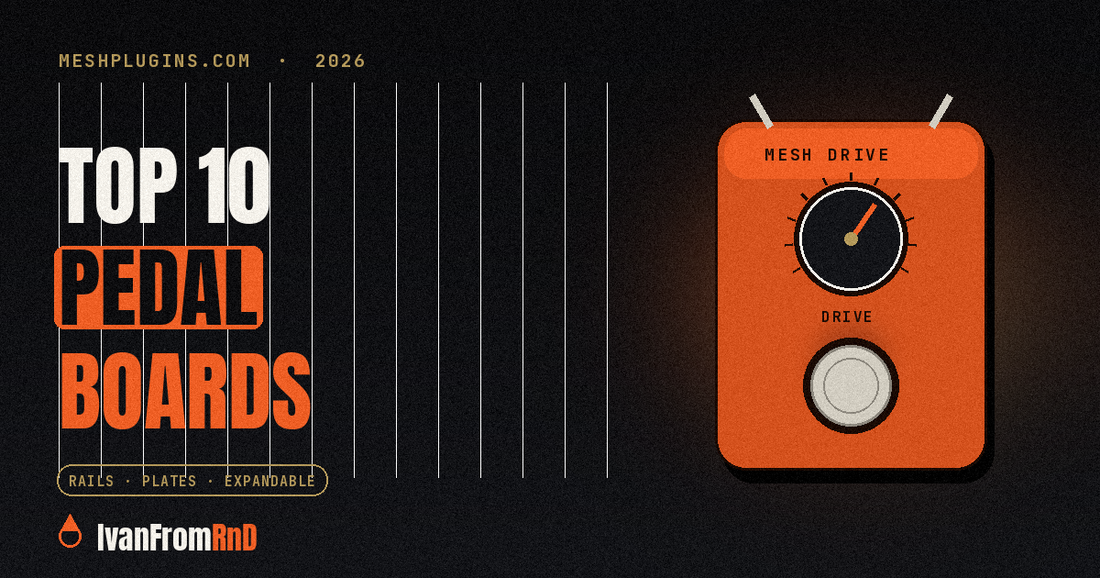 Best pedalboards 2026 - Meshplugins.com