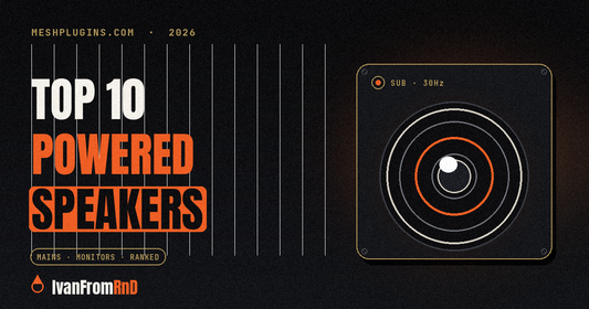 Best powered PA speakers 2026 - Meshplugins.com