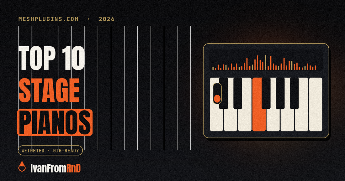 Best stage pianos 2026 - Meshplugins.com