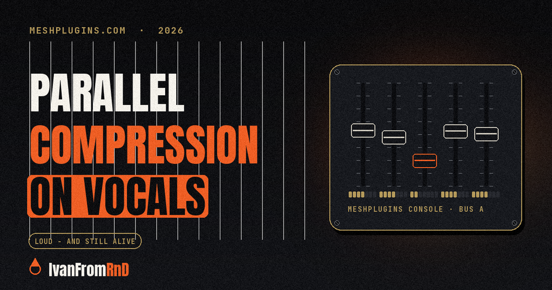 Parallel compression on vocals setup guide