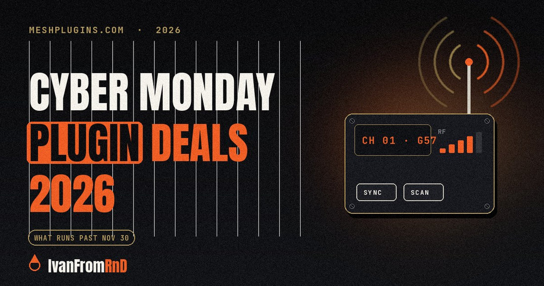 Cyber Monday plugin deals 2026: Sonnox, Synchro Arts and Native Instruments deals running into December