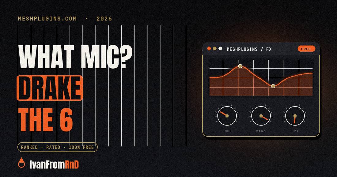 What mic does Drake use - IvanFromRnD, Meshplugins.com