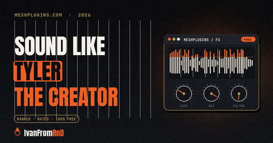 How to sound like Tyler the Creator vocal chain - IvanFromRnD, Meshplugins.com