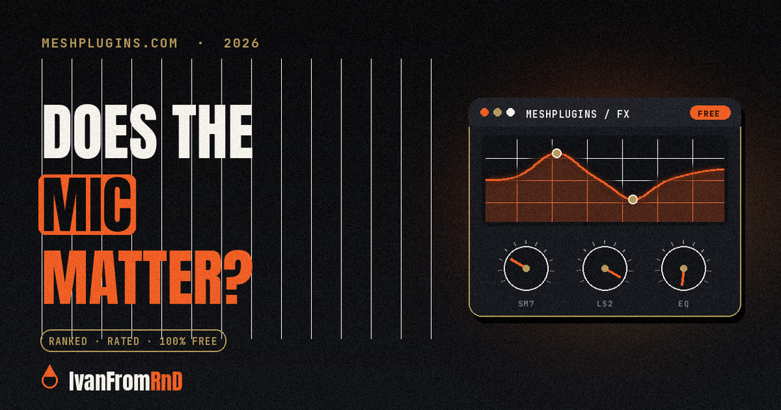 Does the microphone matter for vocals - honest answer by IvanFromRnD