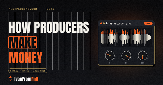 How music producers make money - 6 real ways by IvanFromRnD