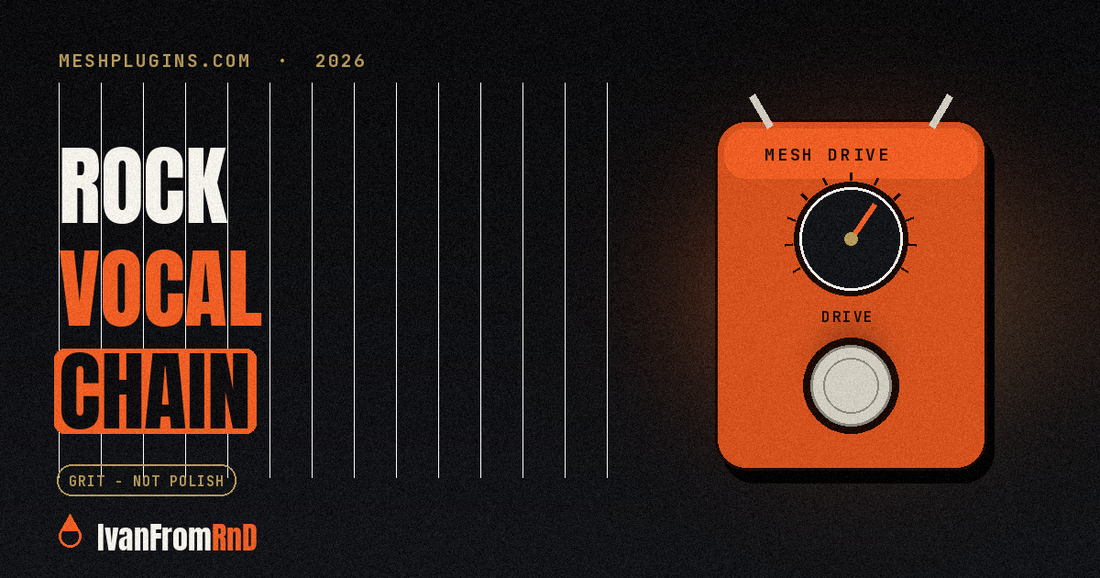 Rock vocal chain settings guide