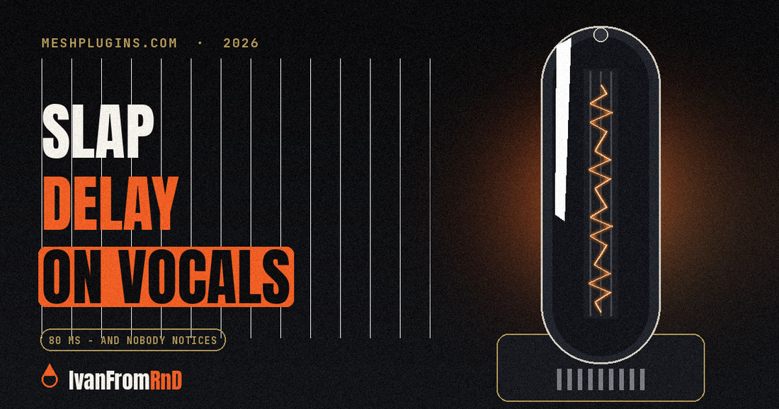 Slap delay on vocals settings guide