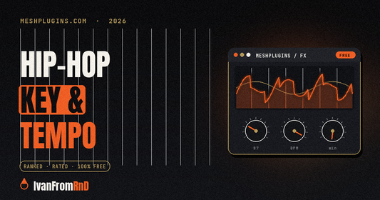 Hip-hop key and tempo chart - Meshplugins.com
