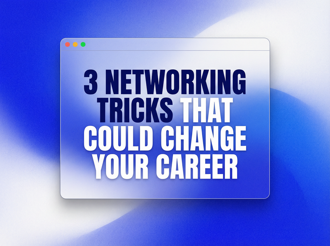 How to Grow Your Career with Networking