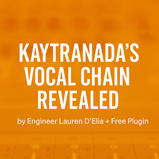 Kaytranada’s Vocal Chain Revealed by Engineer Lauren D’Elia + Free Plugin Inside