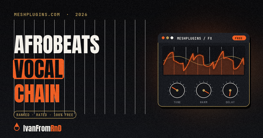 Afrobeats vocal chain - bright and rhythmic - IvanFromRnD, Meshplugins.com