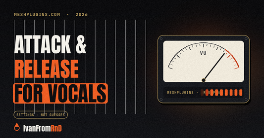 Vocal compressor attack and release settings guide