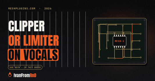 Vocal clipper and limiter chain order diagram