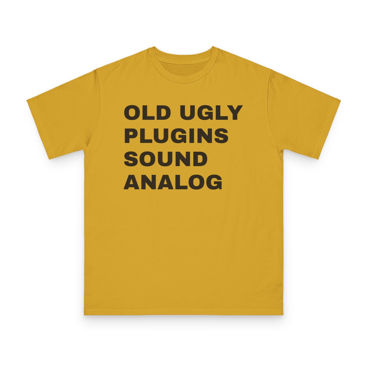 Ugly Old Plugin Sound Analog Unisex Heavy Cotton T-Shirt