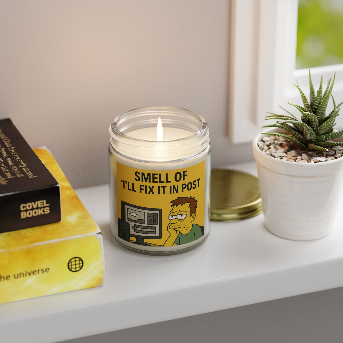 “Smell of ‘I’ll Fix It in Post’” – Scented Candle
