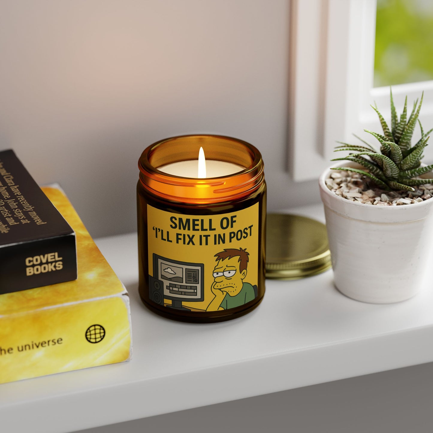 “Smell of ‘I’ll Fix It in Post’” – Scented Candle