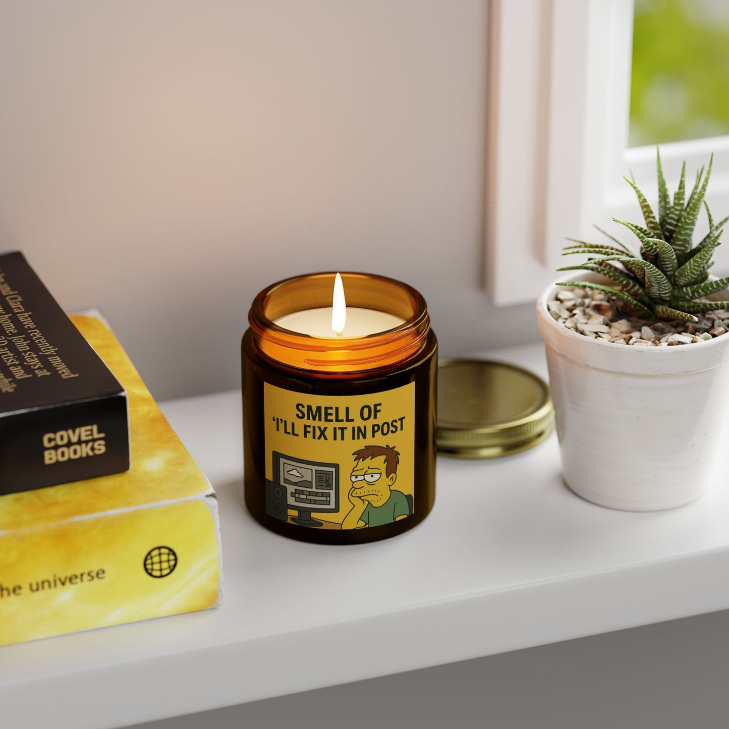 “Smell of ‘I’ll Fix It in Post’” – Scented Candle