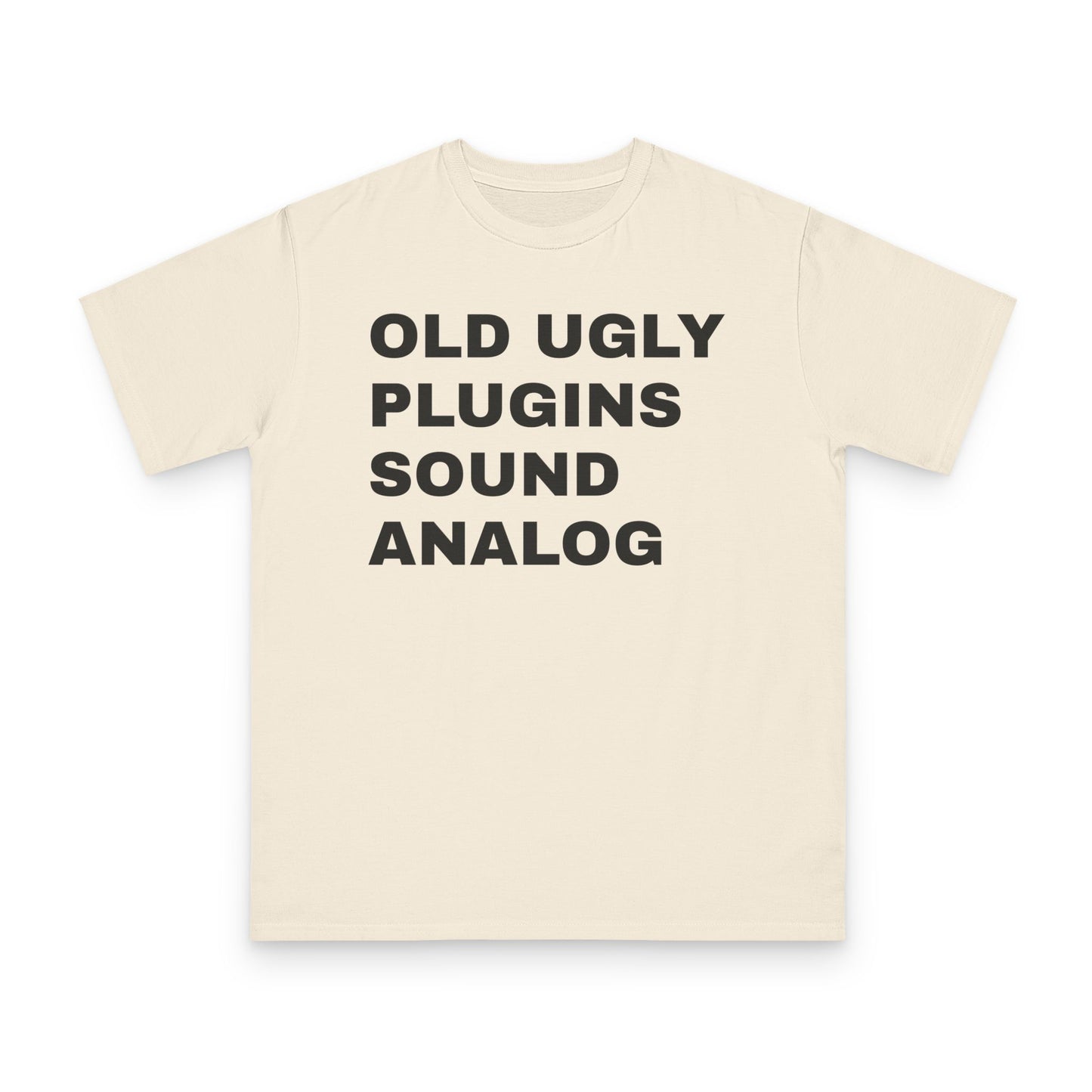 Ugly Old Plugin Sound Analog Unisex Heavy Cotton T-Shirt