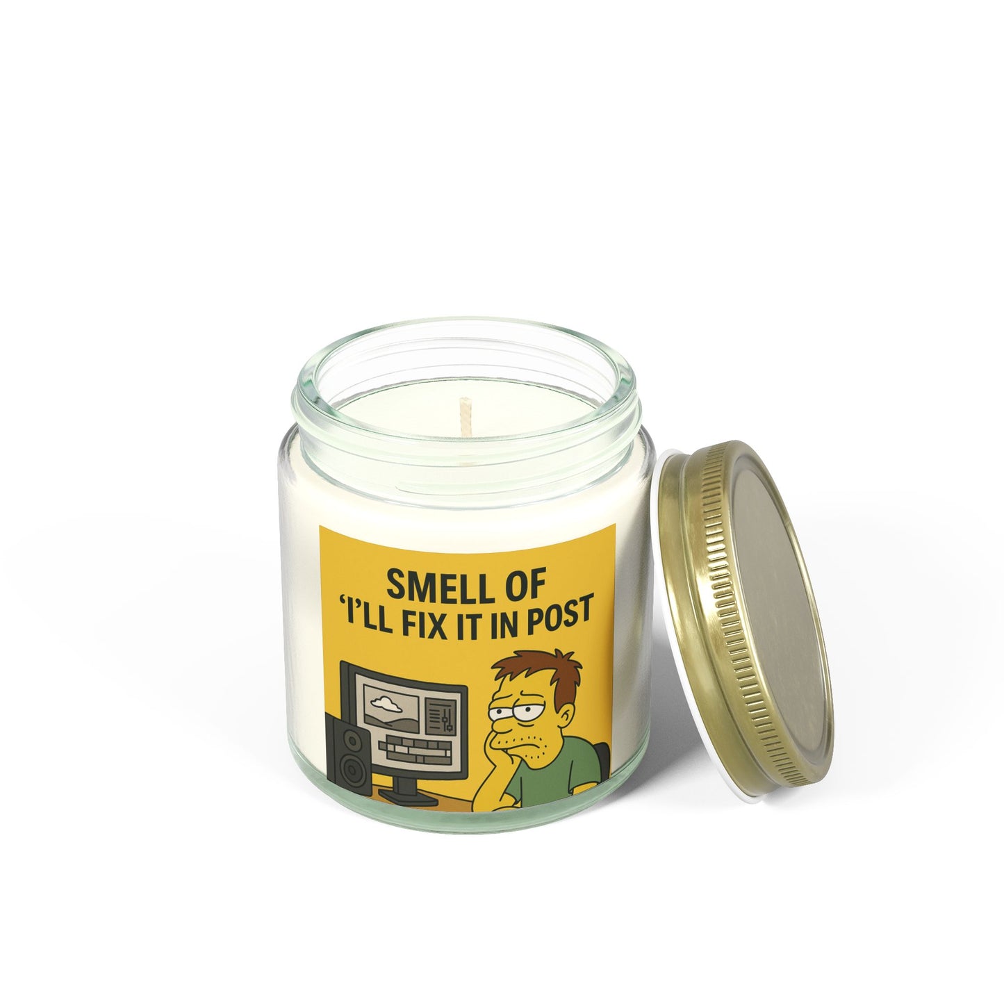 “Smell of ‘I’ll Fix It in Post’” – Scented Candle