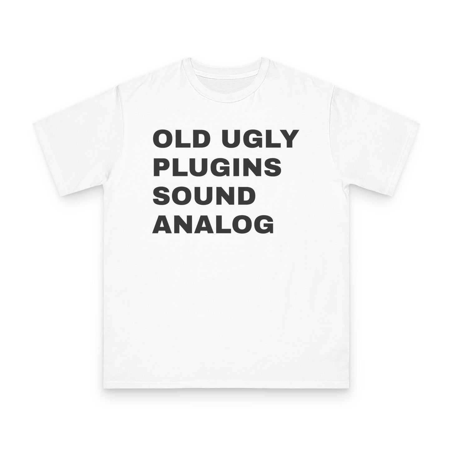 Ugly Old Plugin Sound Analog Unisex Heavy Cotton T-Shirt