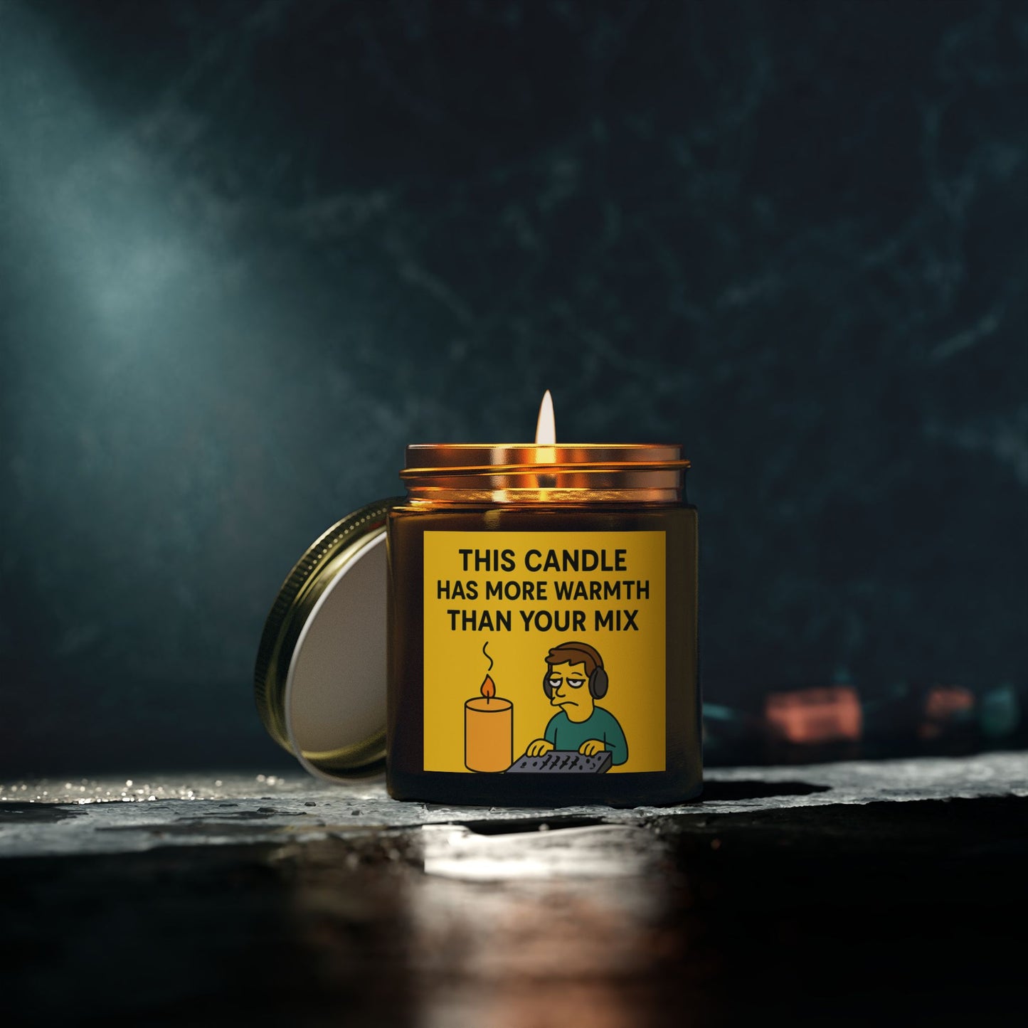“This Candle Has More Warmth Than Your Mix” – Scented Candle