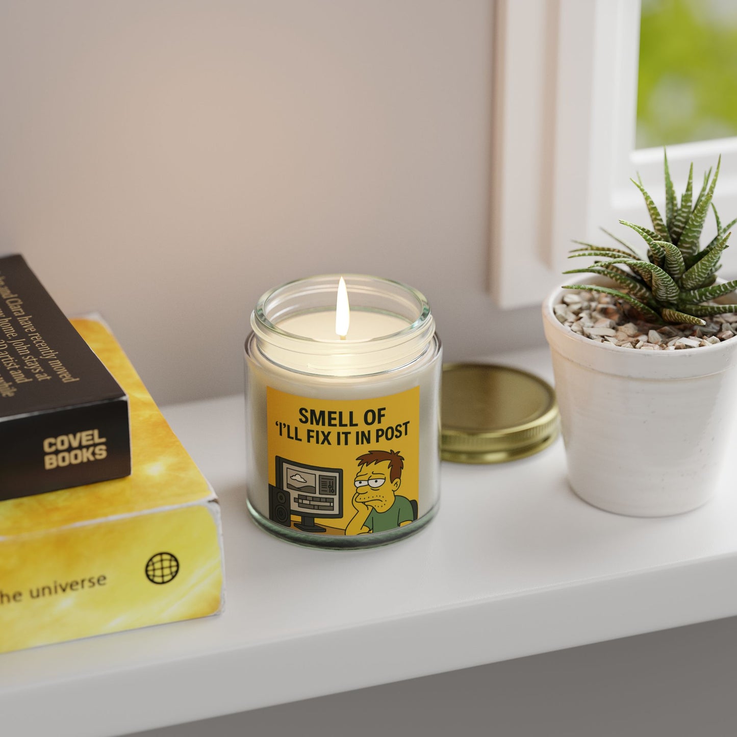 “Smell of ‘I’ll Fix It in Post’” – Scented Candle
